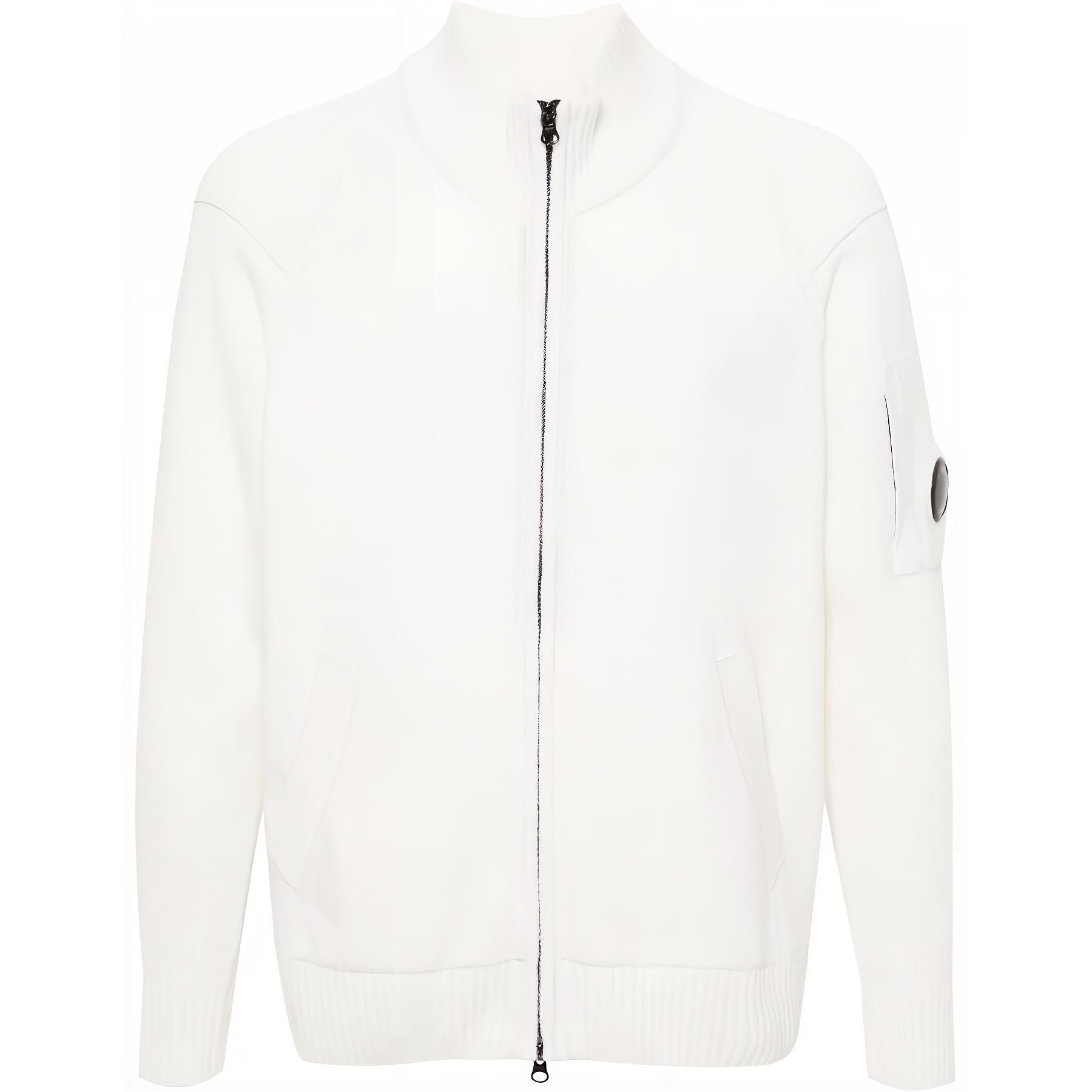 

C.P. Company Кардиган с декоративными линзами C.P.Company, цвет слоновая кость