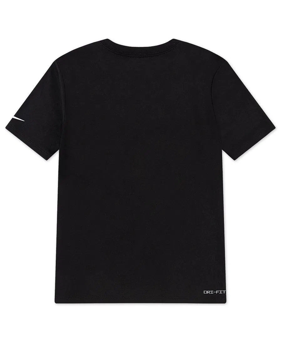 Детская футболка с коротким рукавом Dri-FIT Future Champ для мальчиков 4-7 лет Nike, черный — фото 2