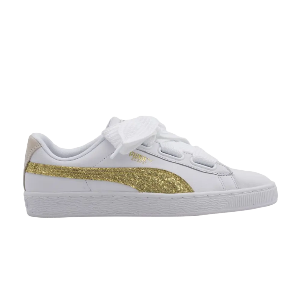 

Кроссовки Wmns Basket Heart Puma, белый