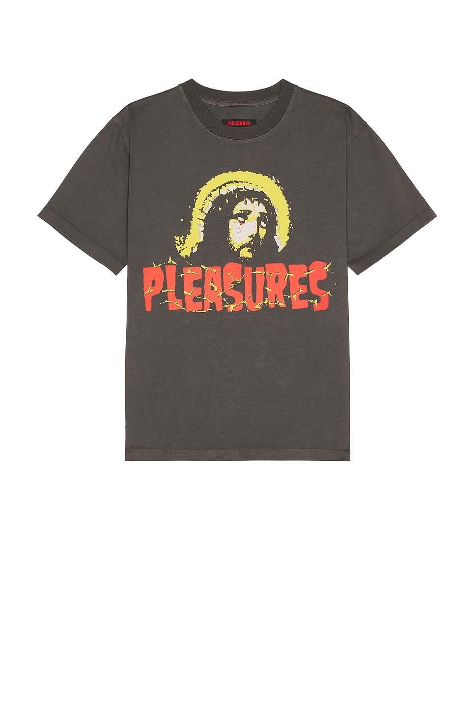 

Выбранная футболка тяжеловеса Pleasures, черный