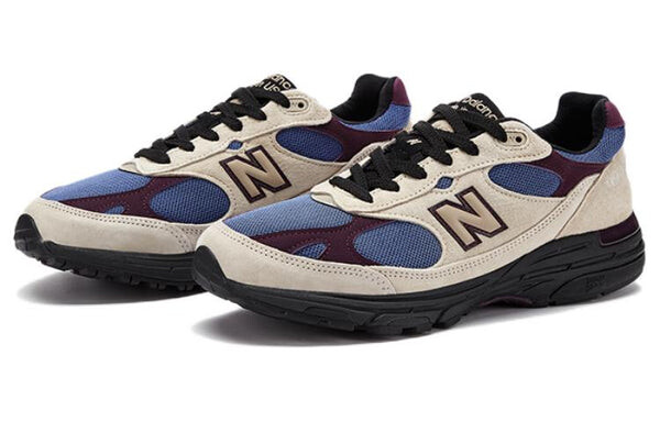 Кроссовки x aime leon dore 993 сделано в сша New Balance, серый — фото 4