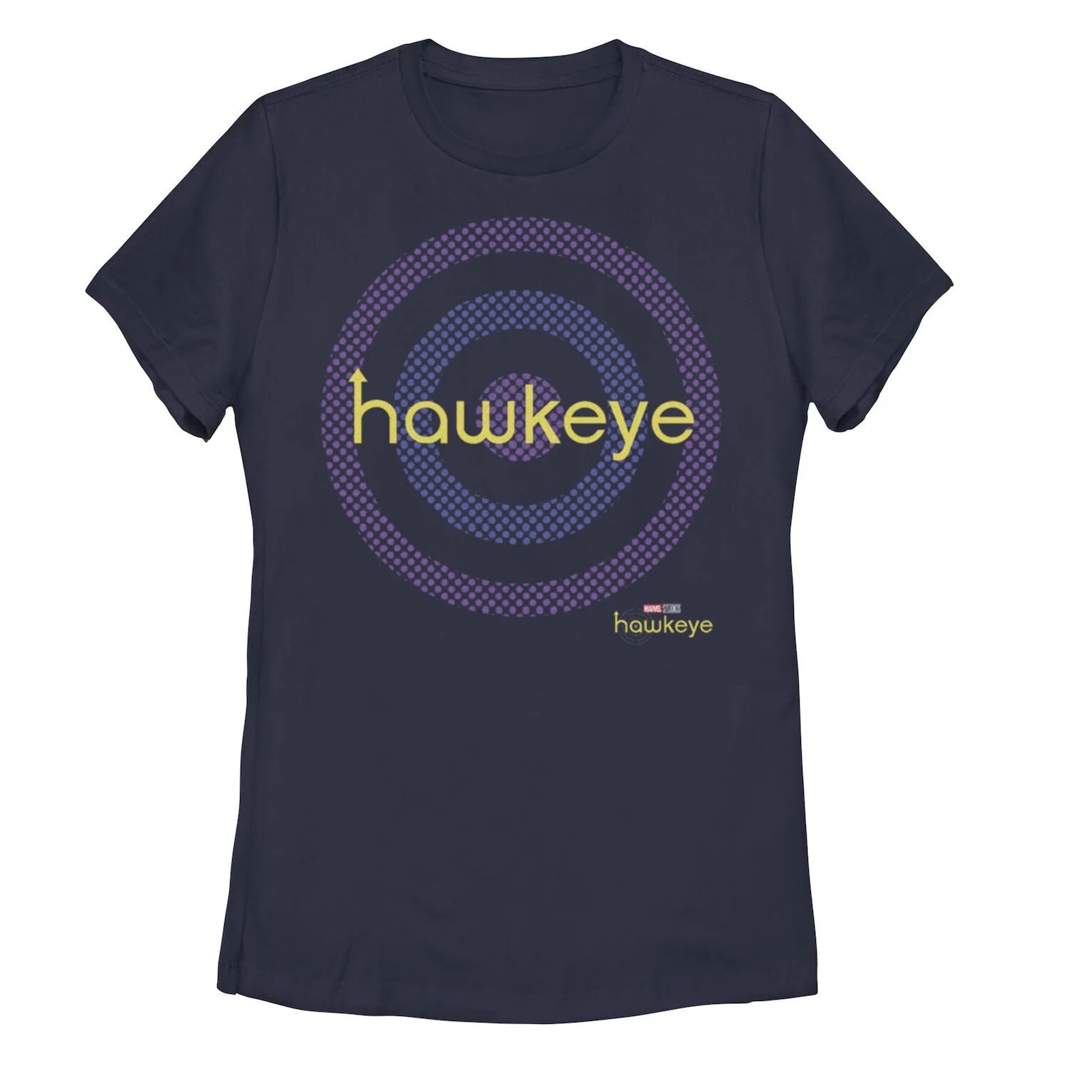 

Футболка с логотипом Juniors' Marvel Hawkeye Bullseye Target Marvel