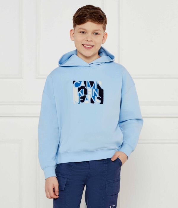 

Свитер Relaxed fit Calvin Klein Jeans, синий