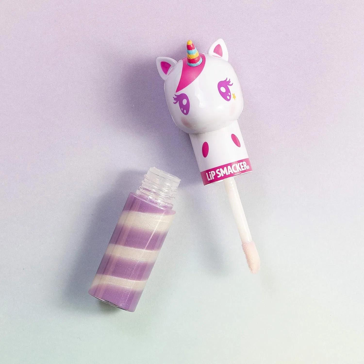 Детский бальзам для губ Lip Smacker Lippy Pal Swirl Gloss Collection «Единорог» Lip Smacker — фото 3