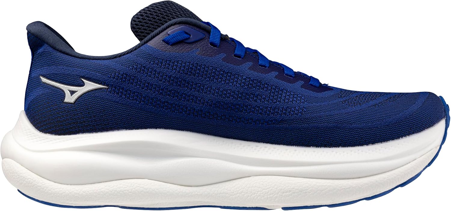 Мужские кроссовки Mizuno Wave Sky 9, серебро — фото 3