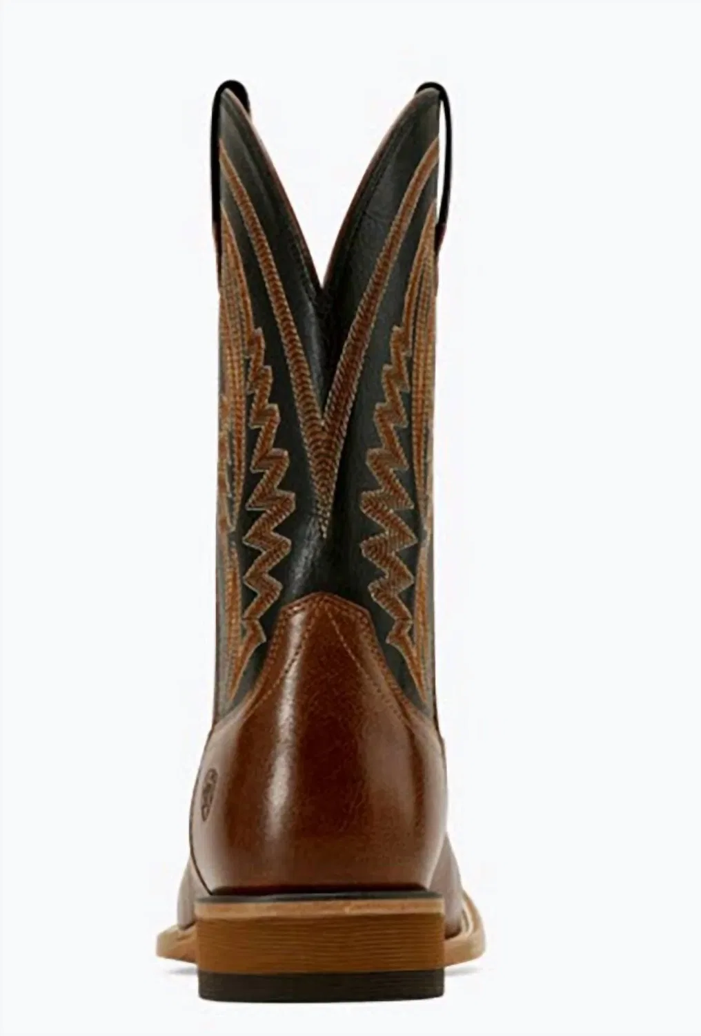 ARIAT Мужские ковбойские сапоги Sidewinder Shock Shield с квадратным носком, цвет «имбирный» — фото 2
