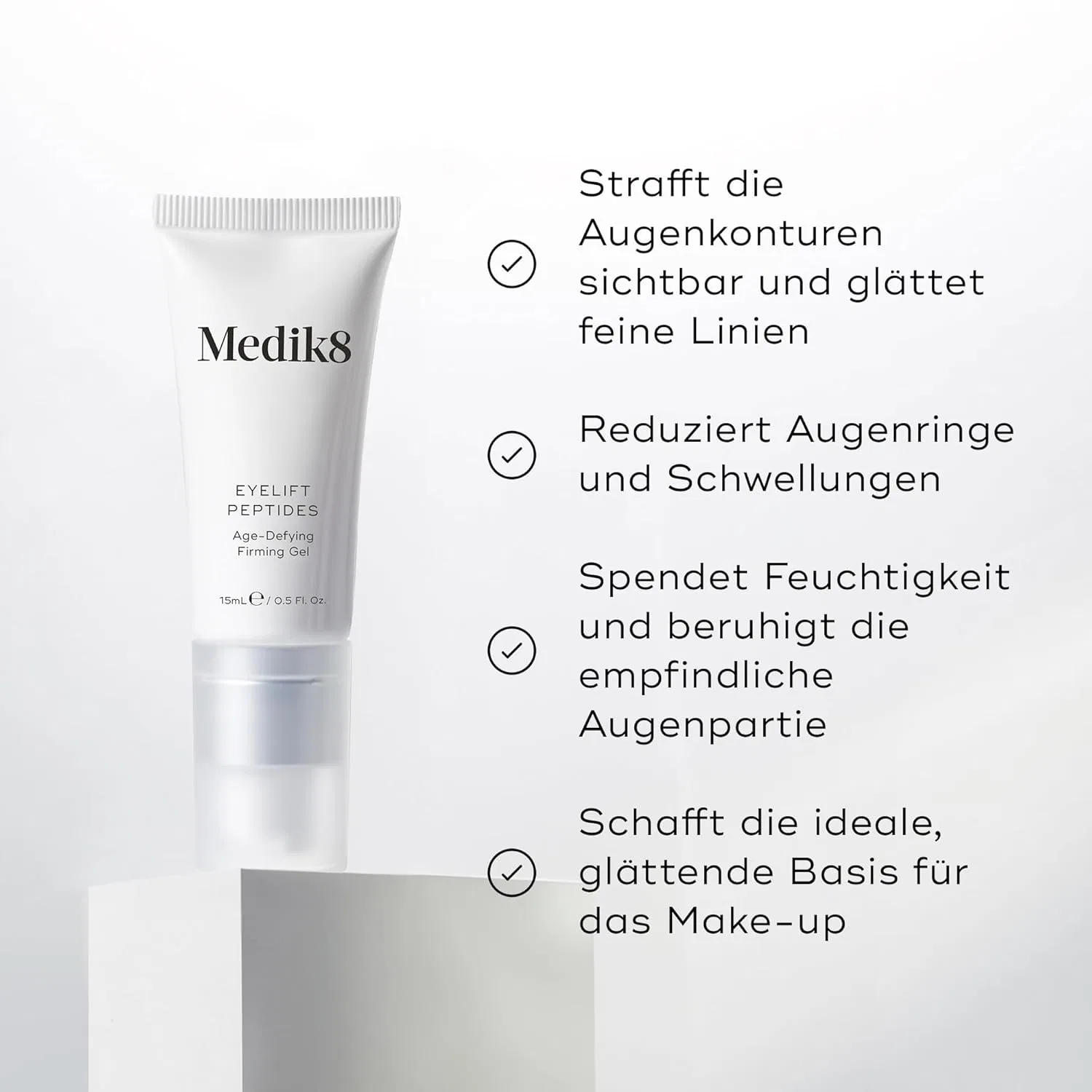 Антивозрастной укрепляющий гель для глаз «Eyelift Peptides» от Medik8 Medik8 — фото 2