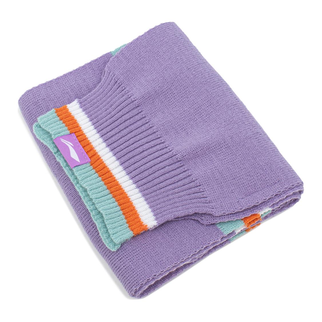 

LINING Акриловый вязаный шарф для детей Purple