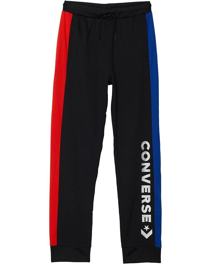 

Брюки Converse Asymmetrical Color-Block Pants, черный