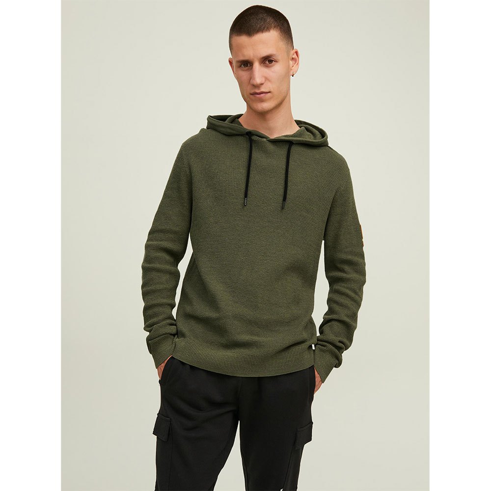 

Худи Jack & Jones Classic Waffle, зеленый