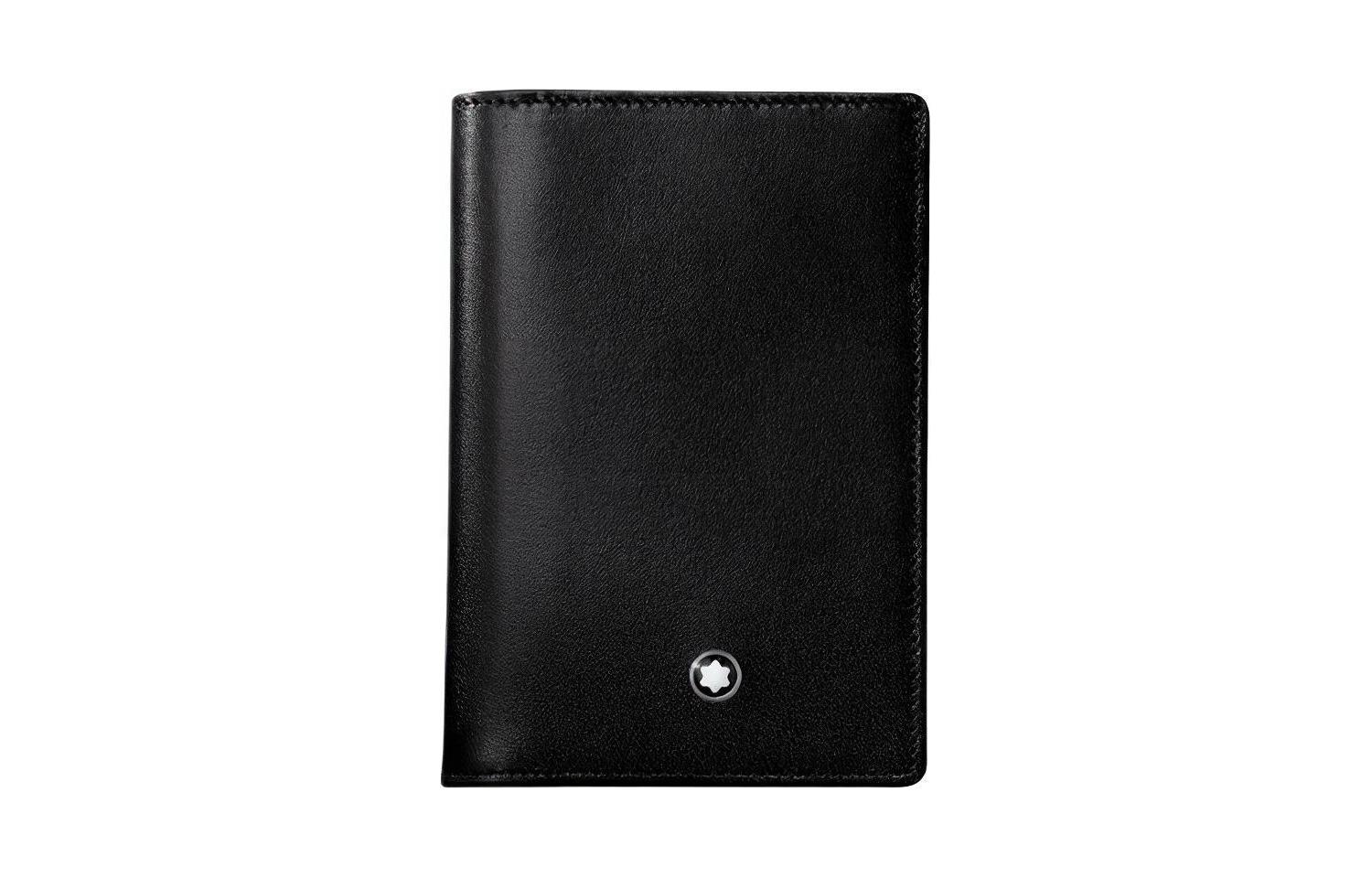 

Кожаный визитник Meisterstuck для визиток мужской черный MONTBLANC