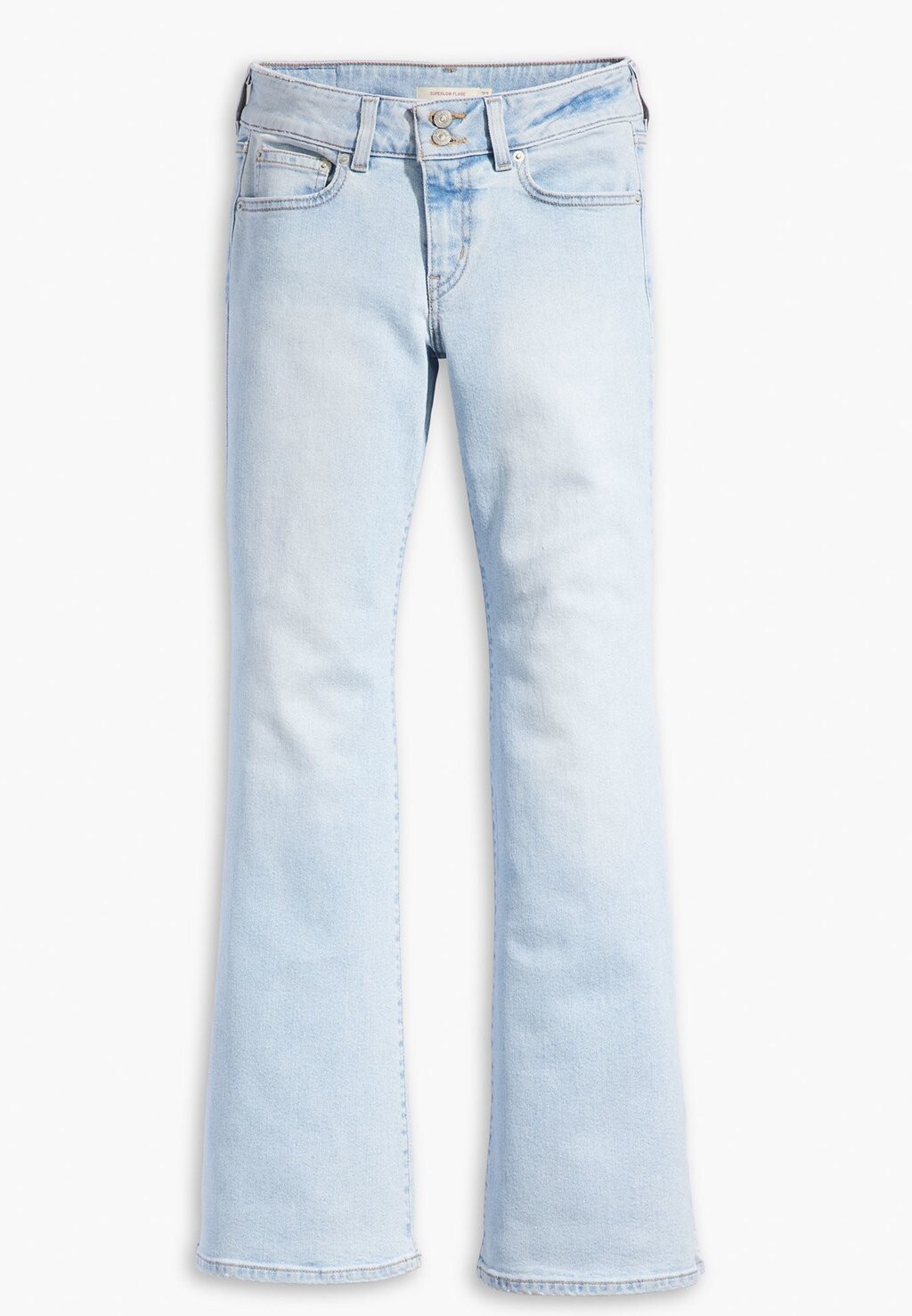 Расклешенные джинсы SUPERLOW FLARE Levi's, светло-голубой деним — фото 4