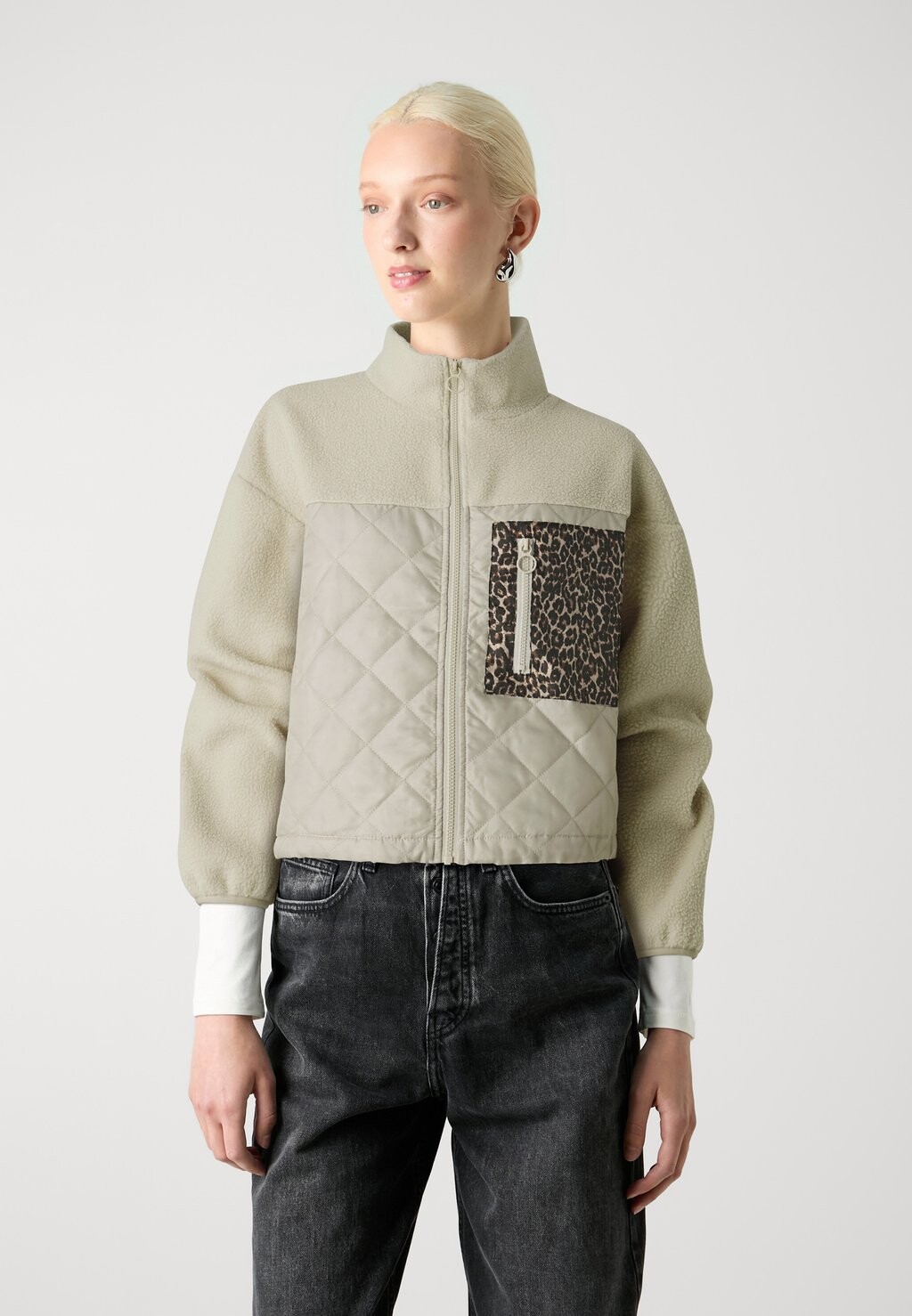

Демисезонная куртка ONLLINDSEY MIX JACKET ONLY, серый