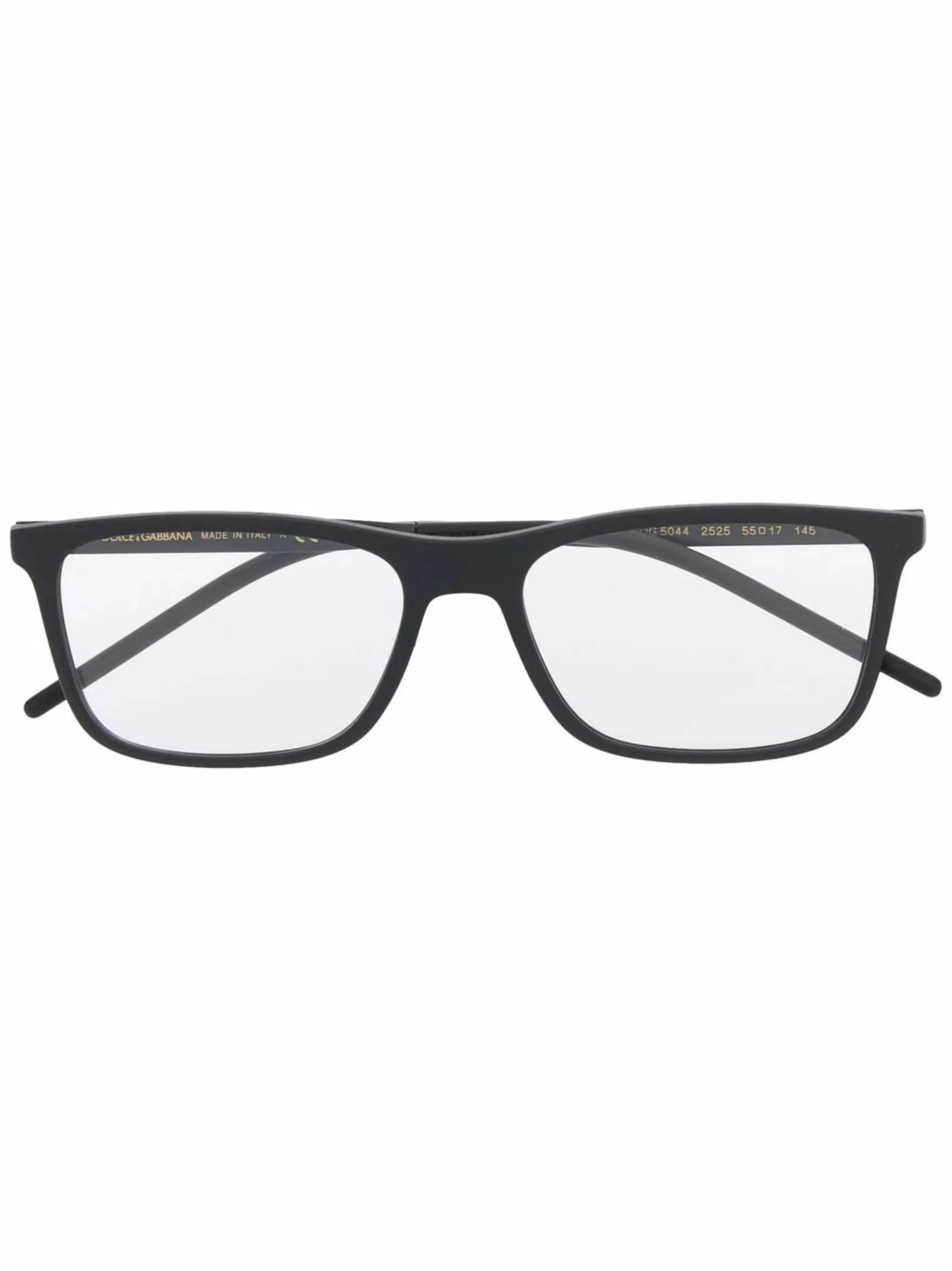 

Очки в прямоугольной оправе Dolce & Gabbana Eyewear, черный