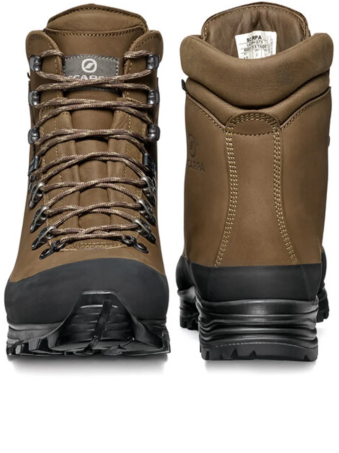 Походные ботинки из нубуковой кожи с защитой GORE-TEX SCARPA, Brown — фото 4