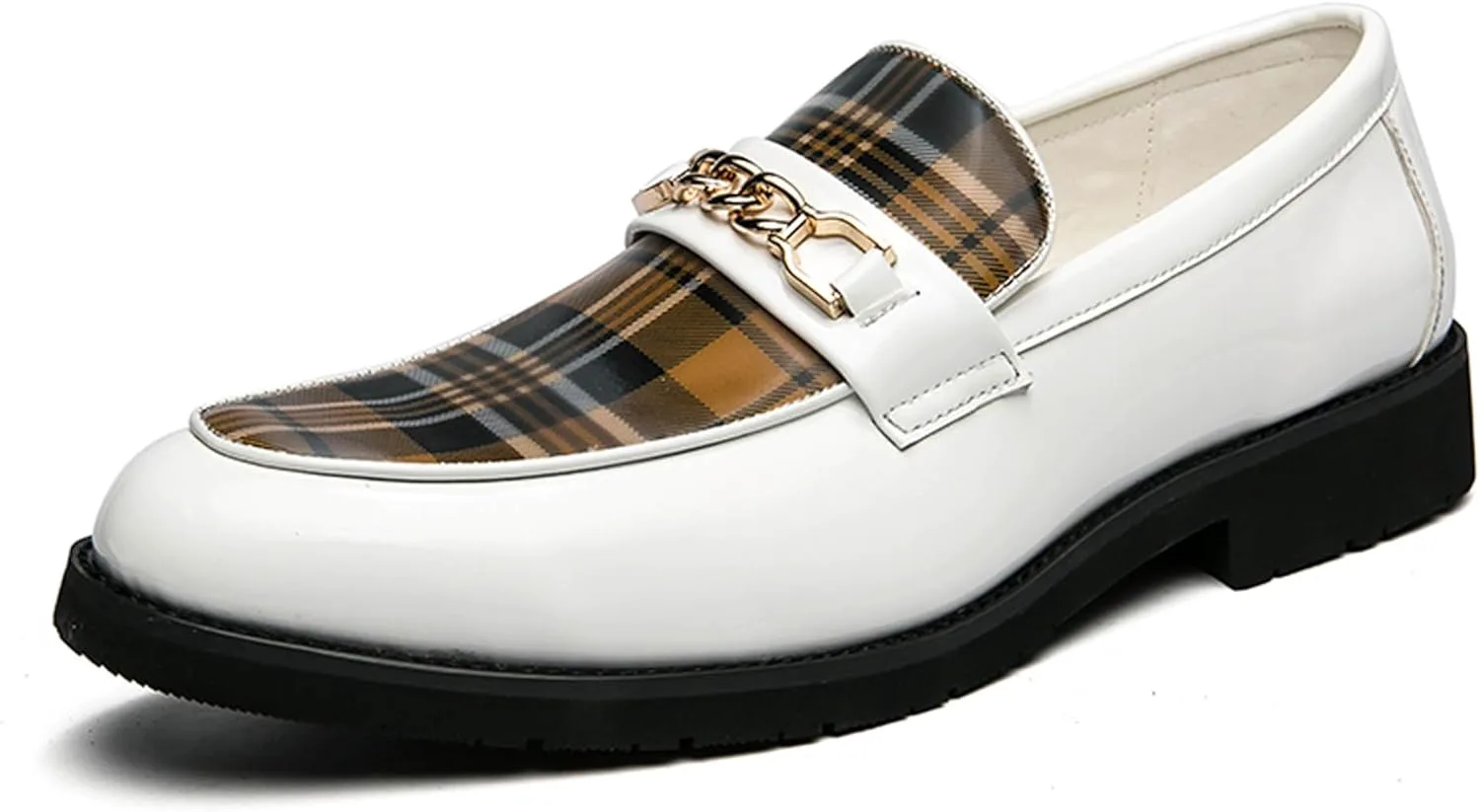 

Мужские винтажные классические кожаные оксфорды, модные удобные деловые туфли, дерби с крыловидным носком, повседневные прогулочные туфли WURMIUHD, золотой