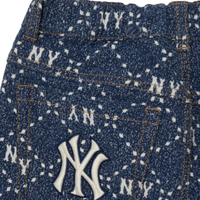 Джинсы New York Yankees Kids' MLB, темно-denim синий — фото 4