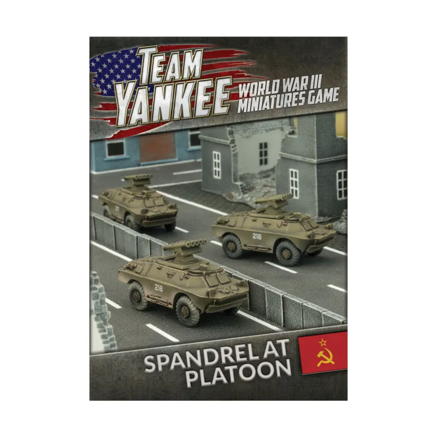 

Спандрел ПТ взвод, Team Yankee - World War III - Soviet Army (1:100)