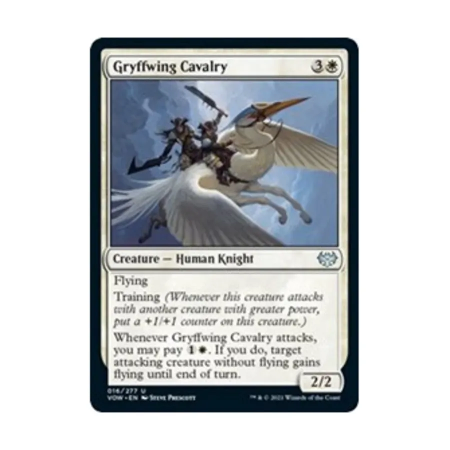 

CCG Кавалерия Гриффвинга (U), MTG - Innistrad: Crimson Vow