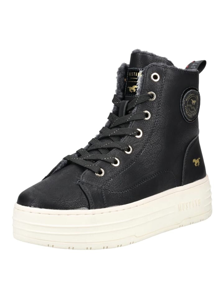 Высокие кроссовки Mustang Sneaker, черный