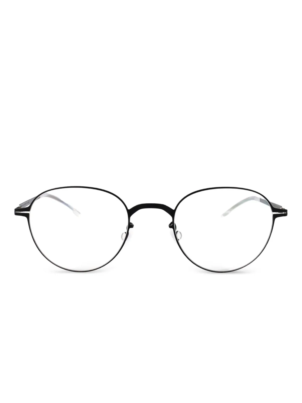 

Очки Mel в овальной оправе из стали Mykita, черный