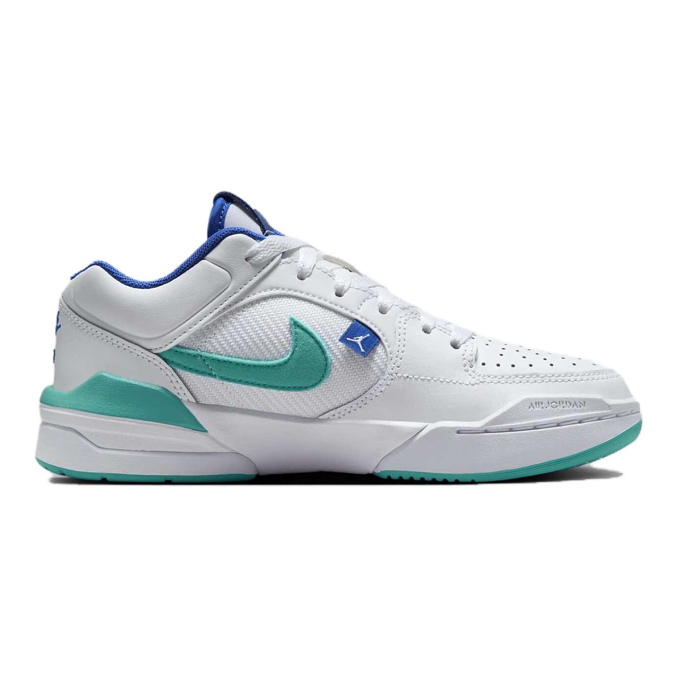 Кроссовки Stadium 90 Kids GS Low-top Белый / Изумрудно-зеленый / Оранжево-красный / Королевский зеленый Jordan, красный — фото 2