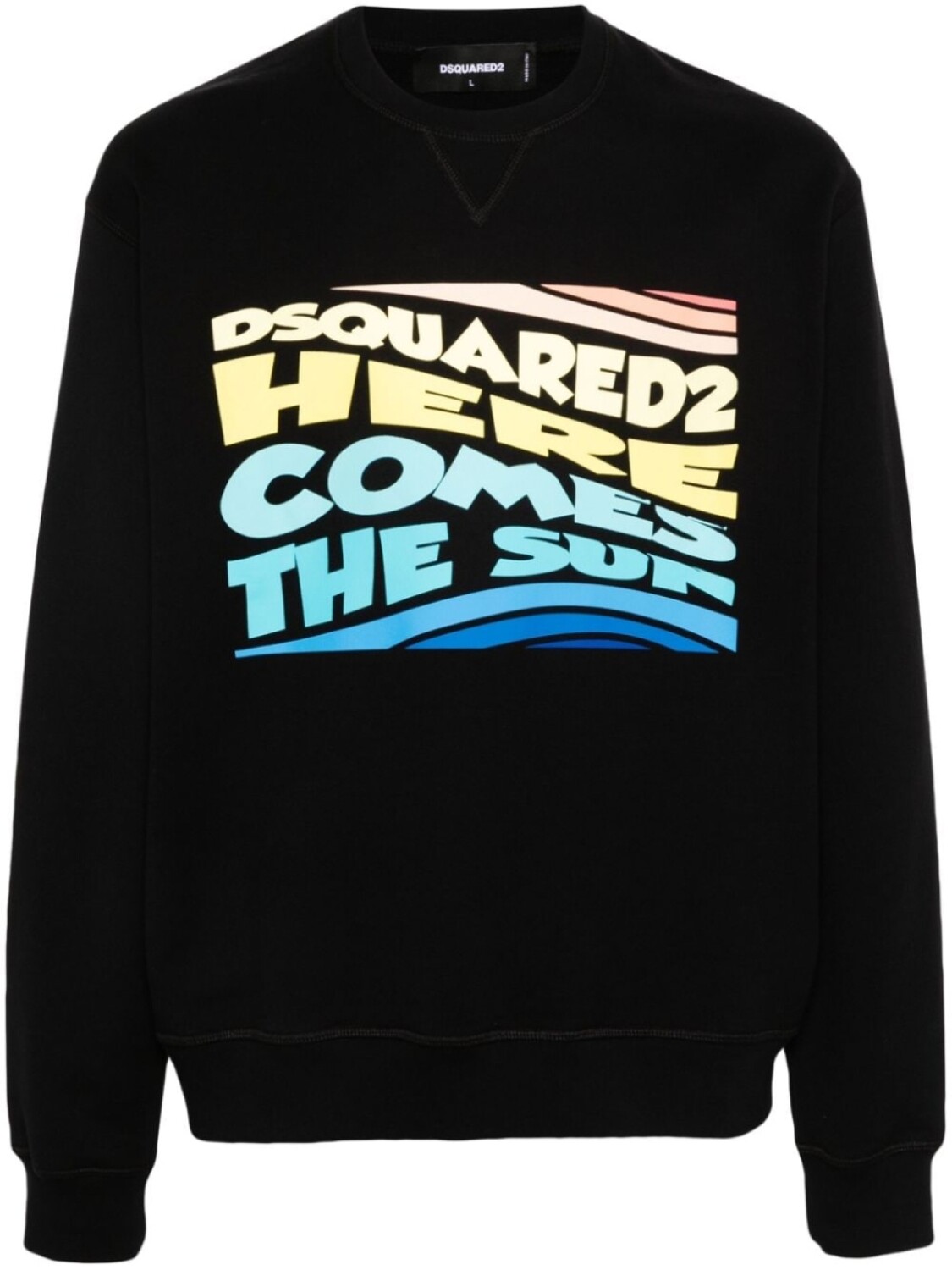 

Dsquared2 толстовка с логотипом, черный