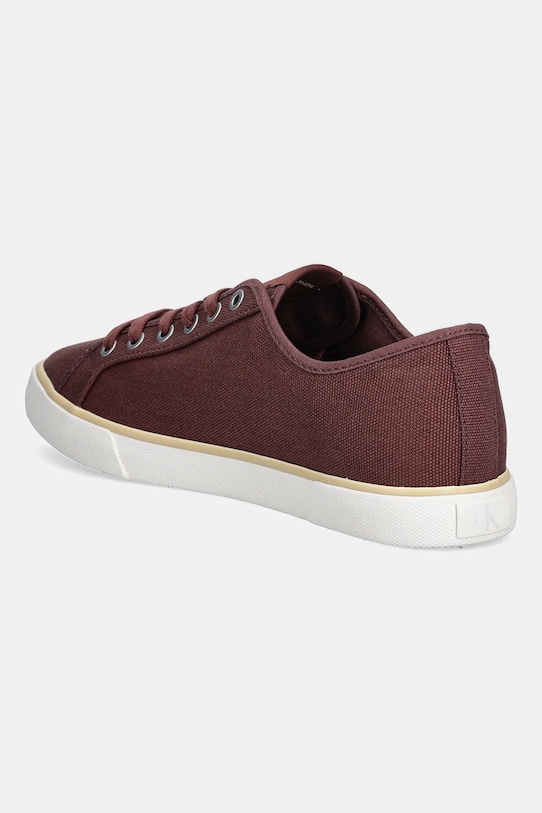 Кроссовки ESS VULC LOW MG CV Calvin Klein Jeans, бордовый — фото 3