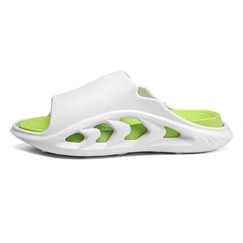 

PAIBLOKS Быстросохнущие противоскользящие износостойкие антибактериальные шлепанцы мужские зеленые, цвет Green