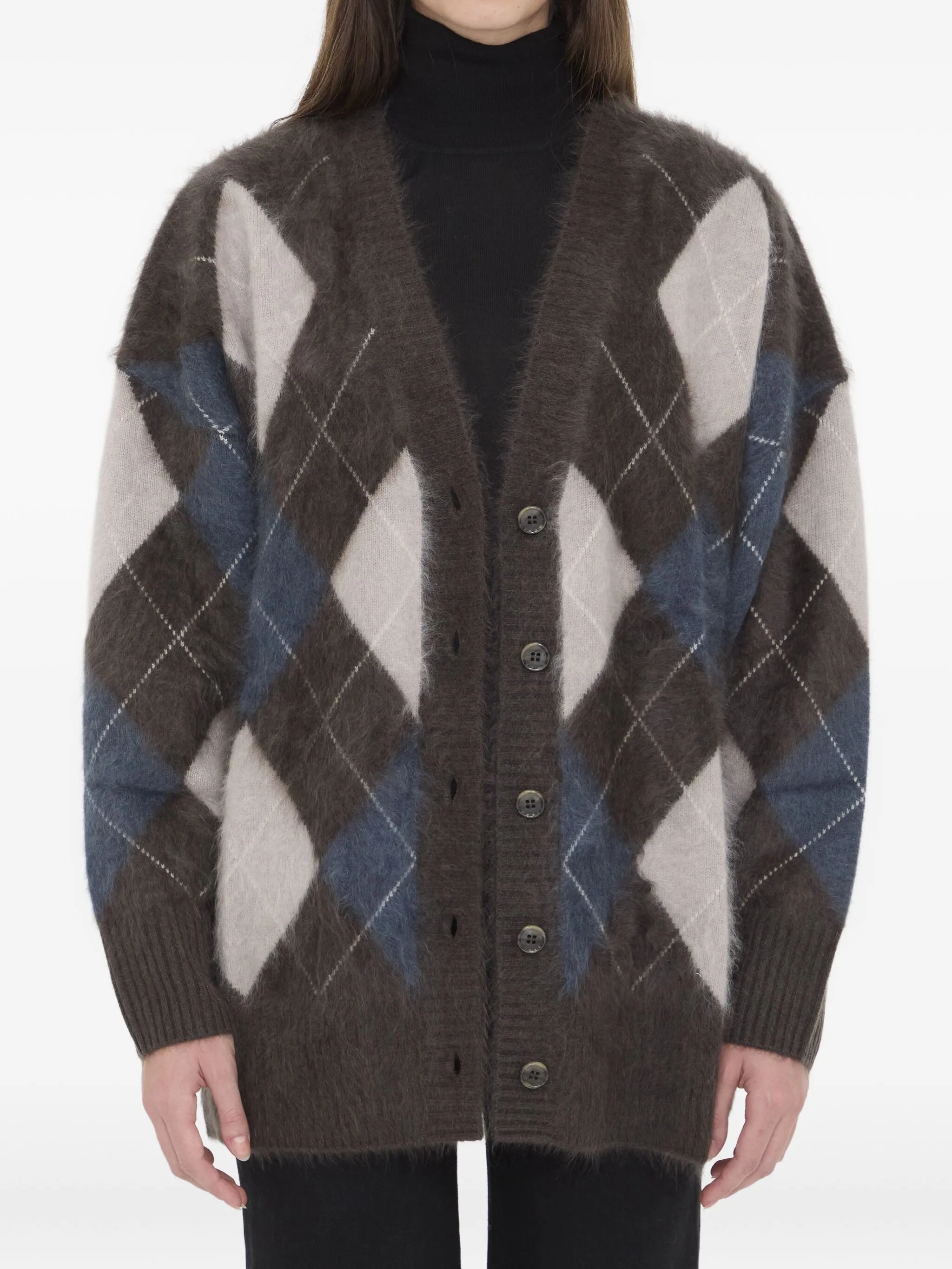 

Кардиган Elaria на пуговицах Lisa Yang, коричневый