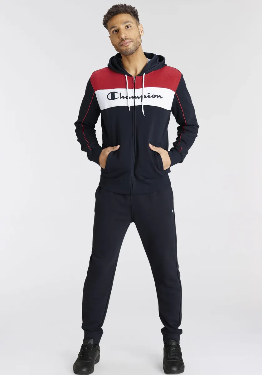 

Спортивный костюм Champion "Hooded Full Zip Suit" (2 шт.), цвет морской волны