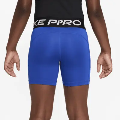 Шорты Nike Pro, цвет Game Royal/White — фото 3