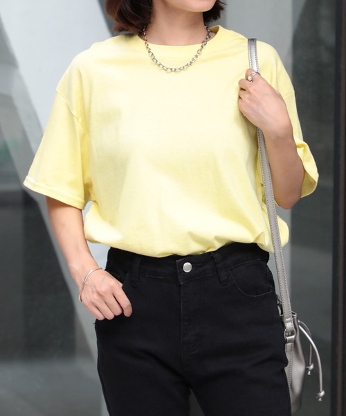 

Футболка с коротким рукавом оверсайз, из ультрахлопка (170 г) GILDAN GL2000, светло-желтый