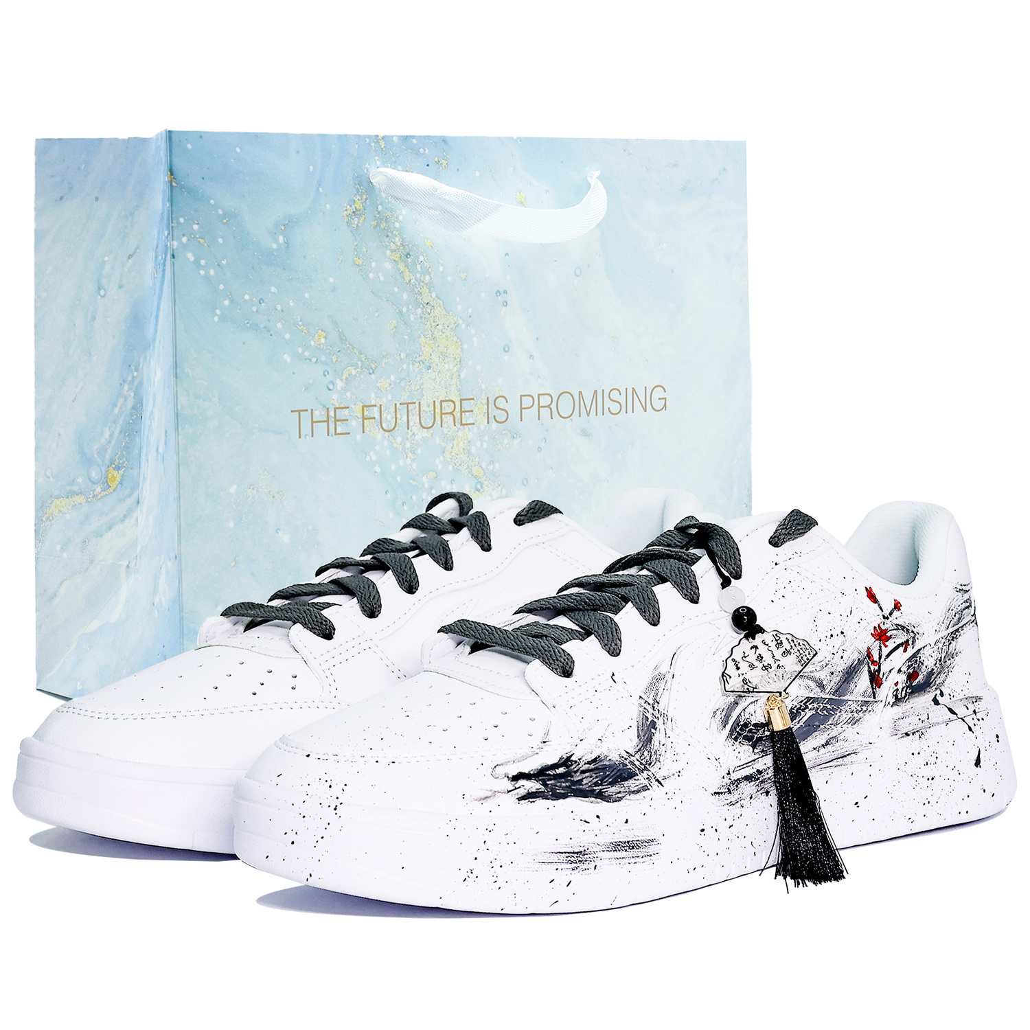 

Кедли для скейтборда мужские slip resistant, abrasion resistant, lightweight low top LINING, черный/белый