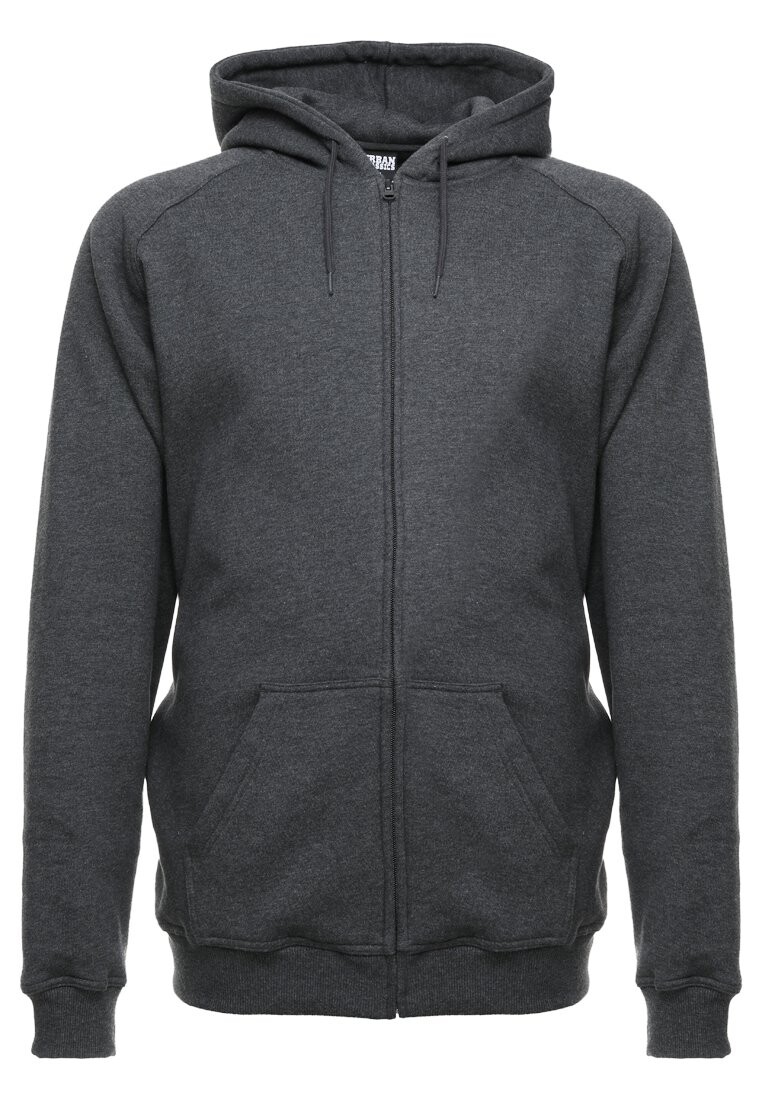 

Свитер на молнии Zip Hoody Urban Classics, темно-серый