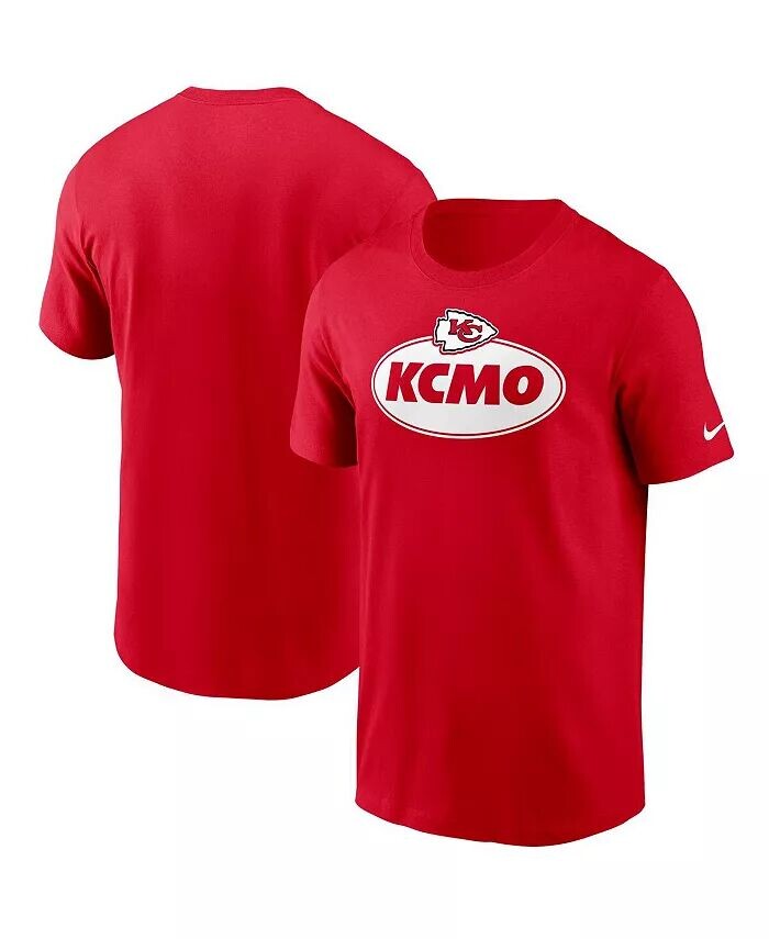 

Мужская красная футболка Kansas City Chiefs Hometown Collection KCMO Nike