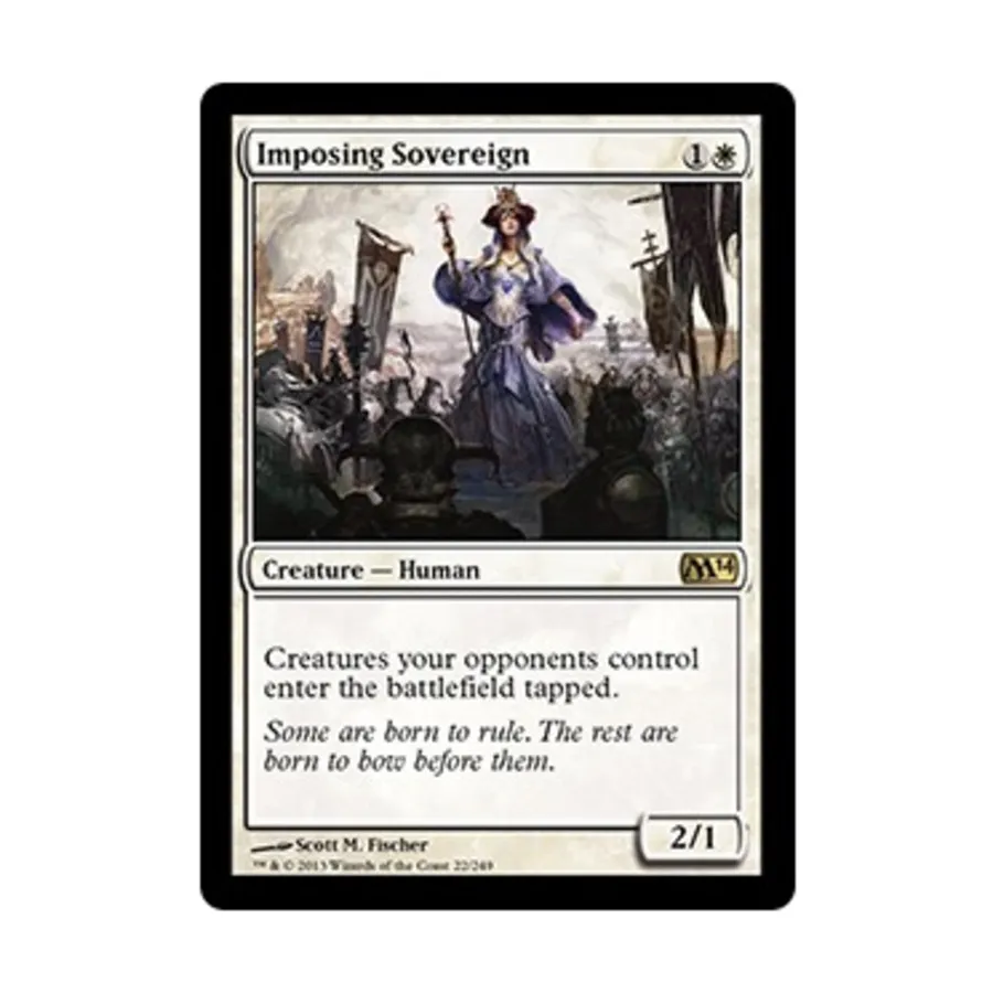 

CCG Внушительный суверен (клавиша R), MTG - Magic 2014