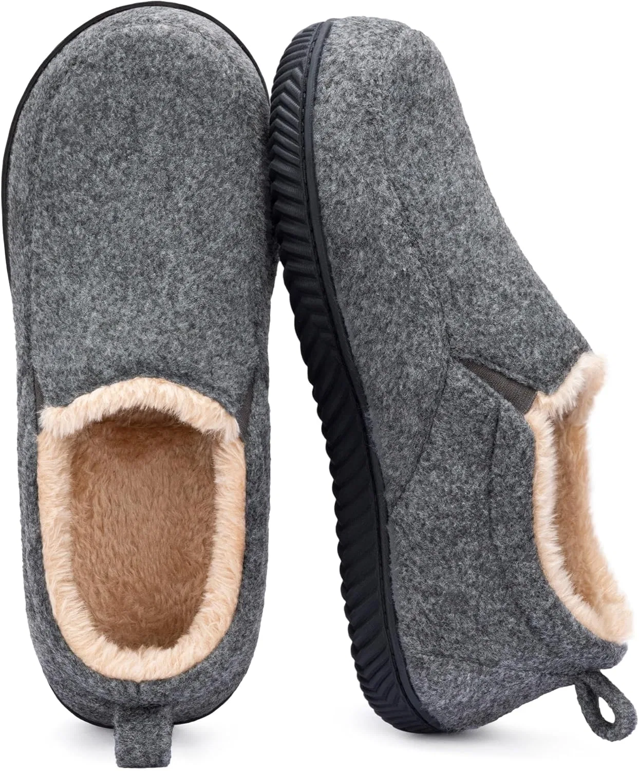 Тапочки с памятью формы RockDove, серый
