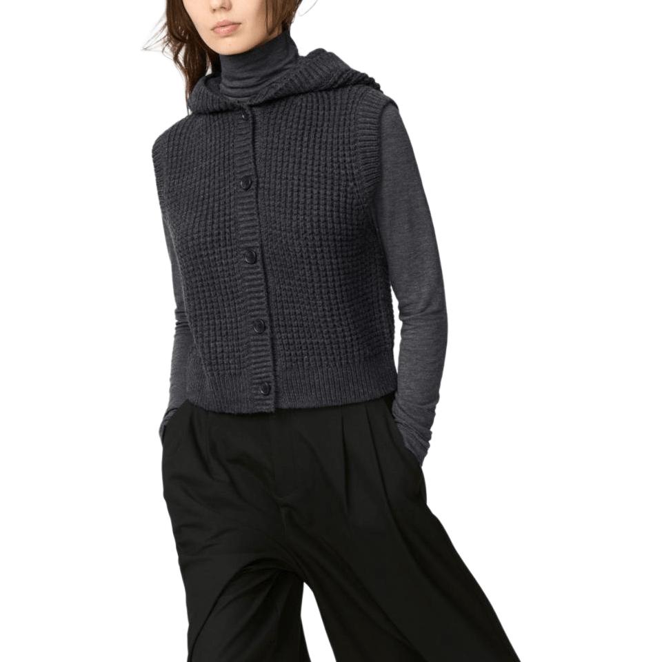 

Топ-майка Clare Waight Keller C Collection FW25 женская UNIQLO, темно-серый