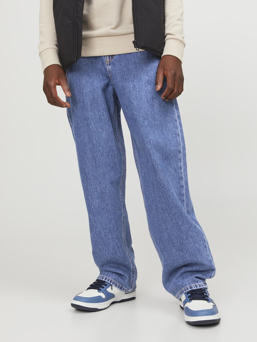 Джинсы свободного кроя Jack & Jones Junior JJALEXJNR, синий деним — фото 2