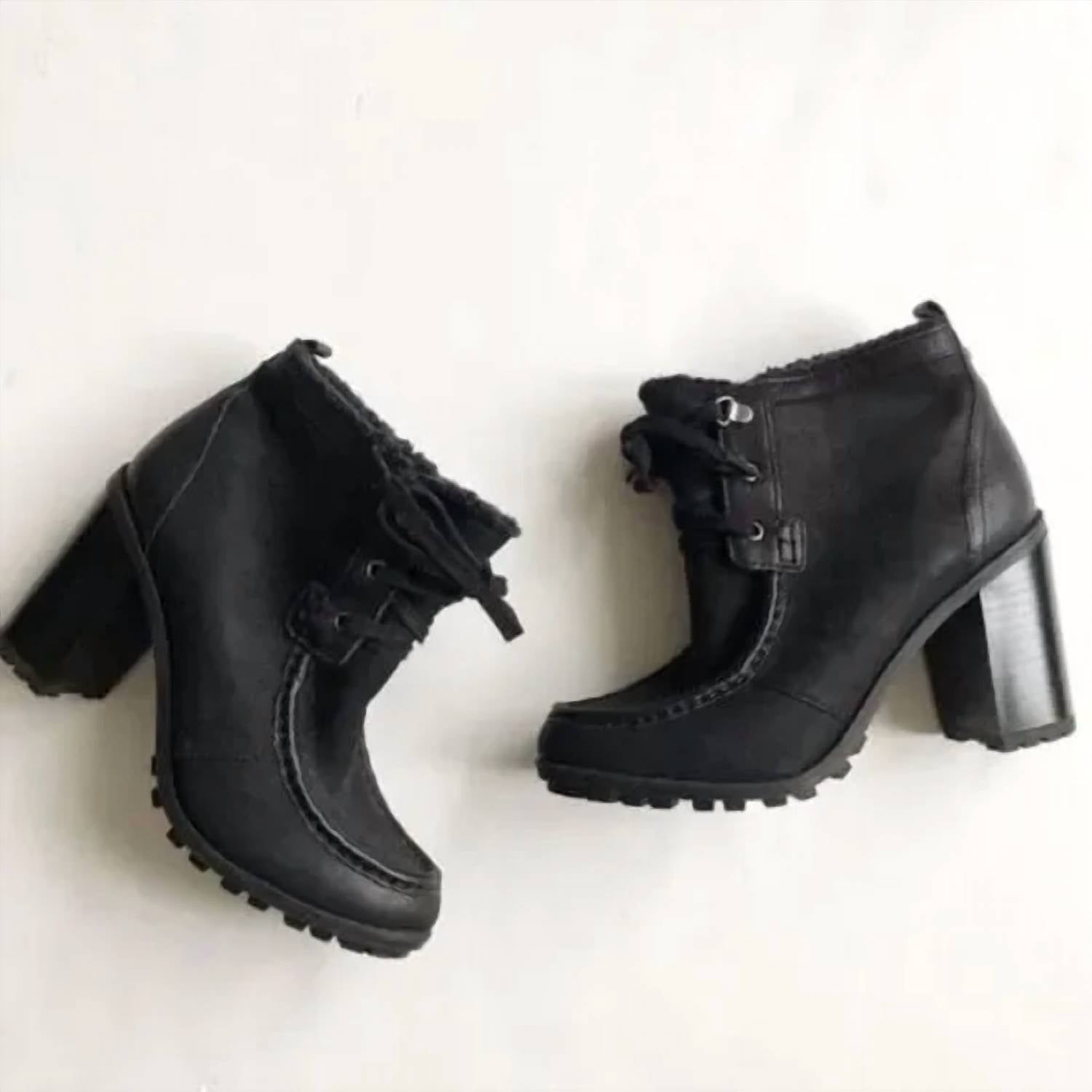 Женские ботинки Madge Sherpa с подкладкой, черные Sam Edelman