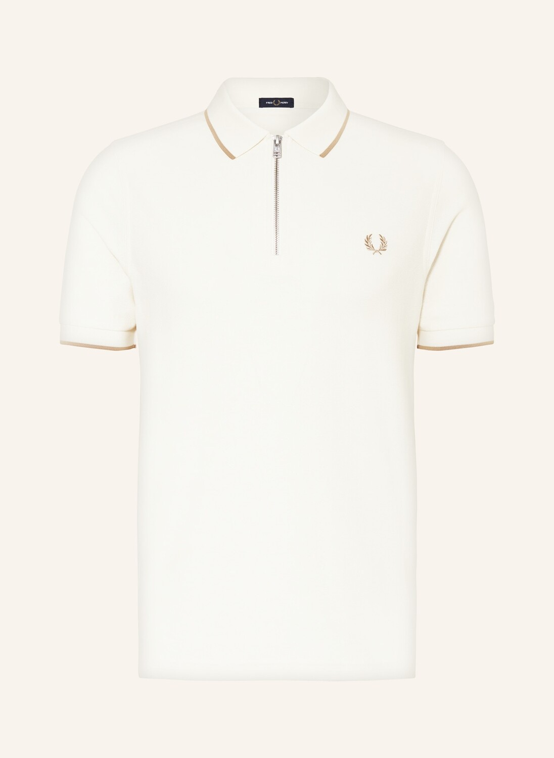 

Рубашка поло Fred Perry, экрю