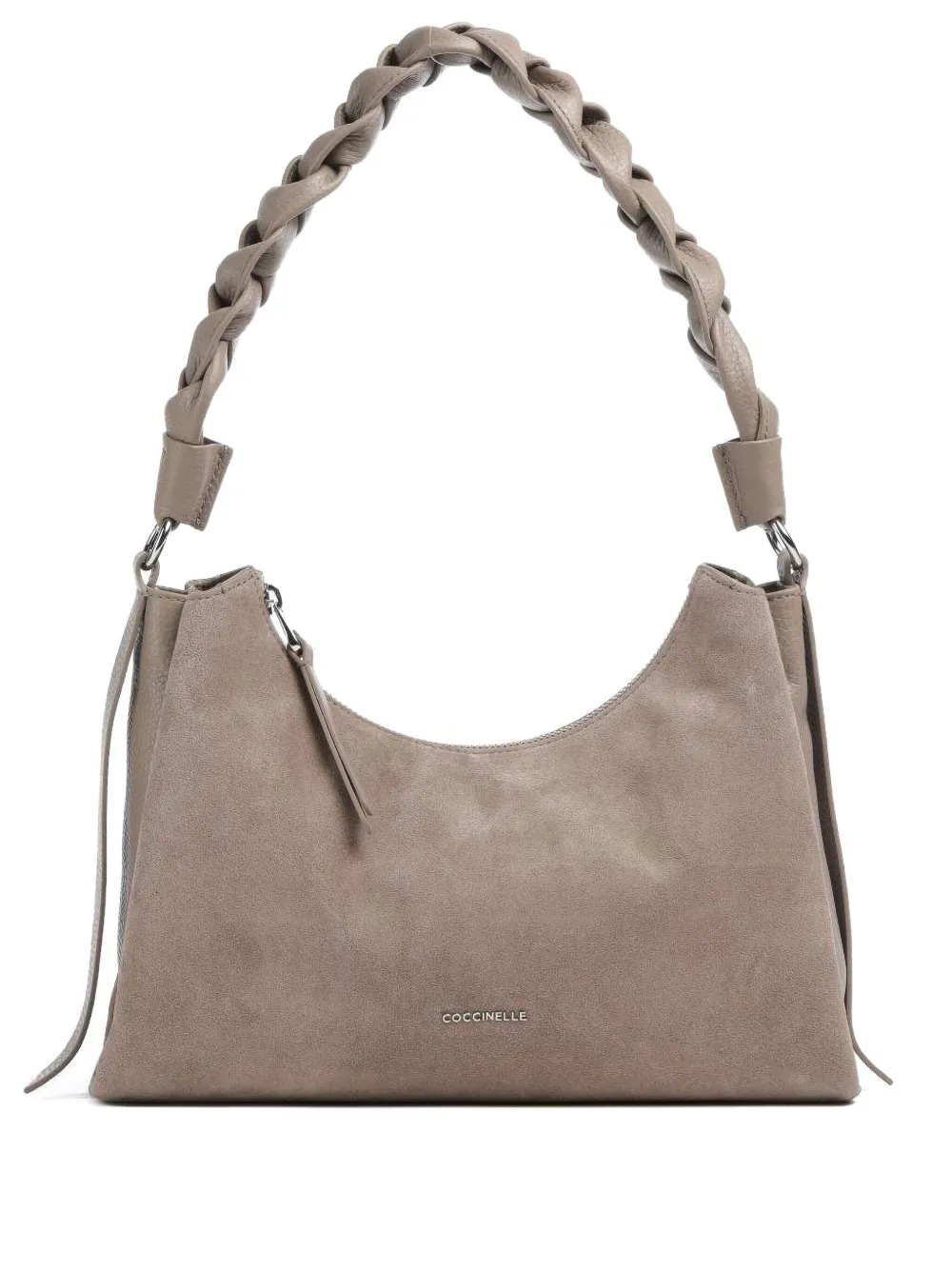 

Маленькая сумка на плечо Boheme с плетеной ручкой Coccinelle, нейтральный