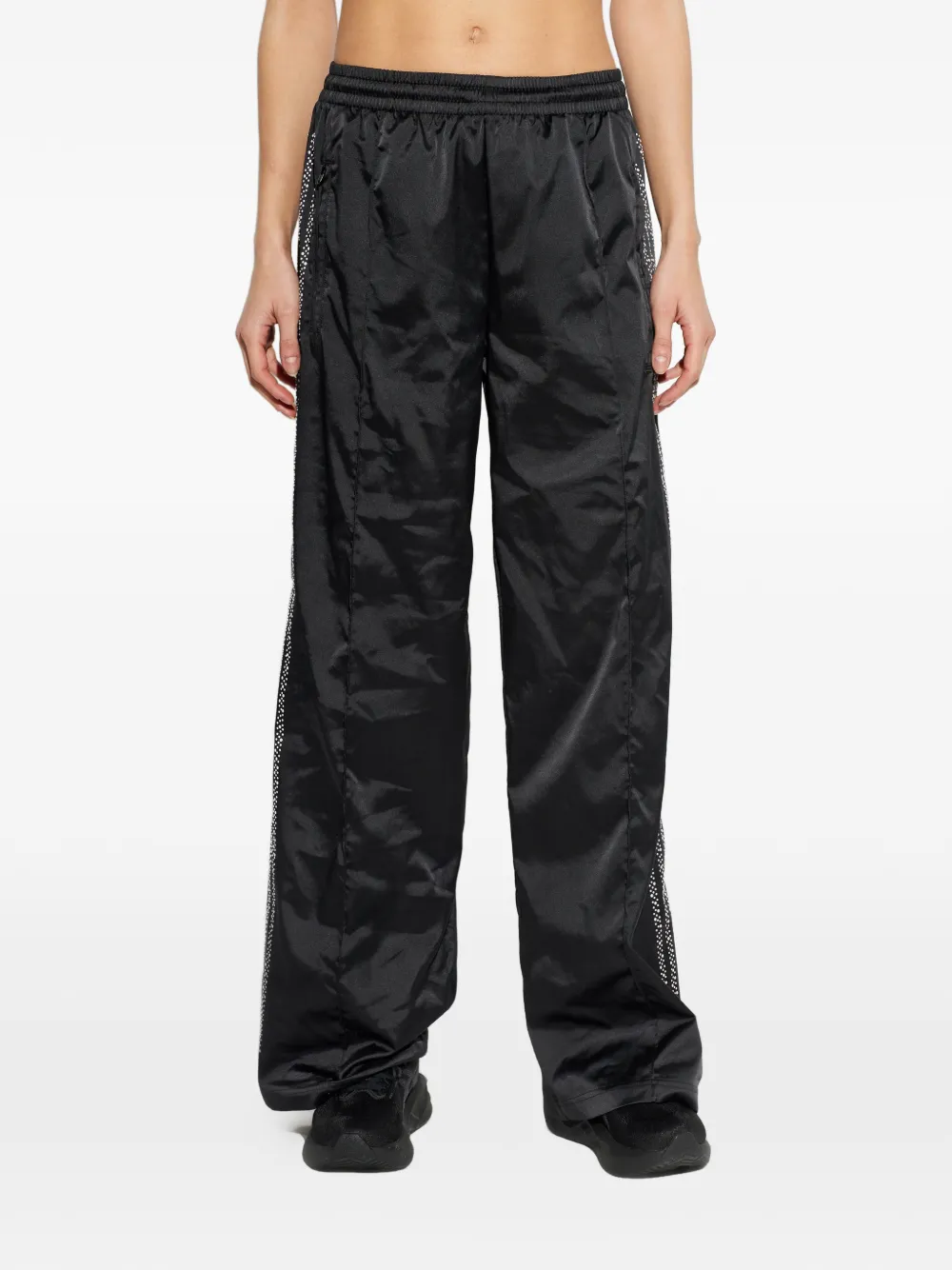 

Спортивные брюки в горошек Adidas, черный