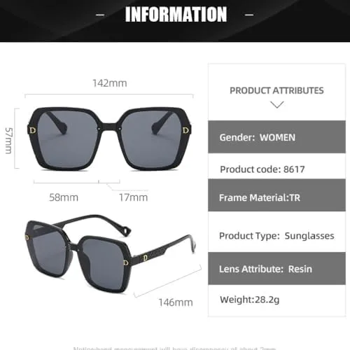 

Винтажные солнцезащитные очки для женщин в стиле ретро, ​​черные очки с защитой от УФ-излучения UV400, модные солнцезащитные очки для мужчин MTZJH, Gray Yellow