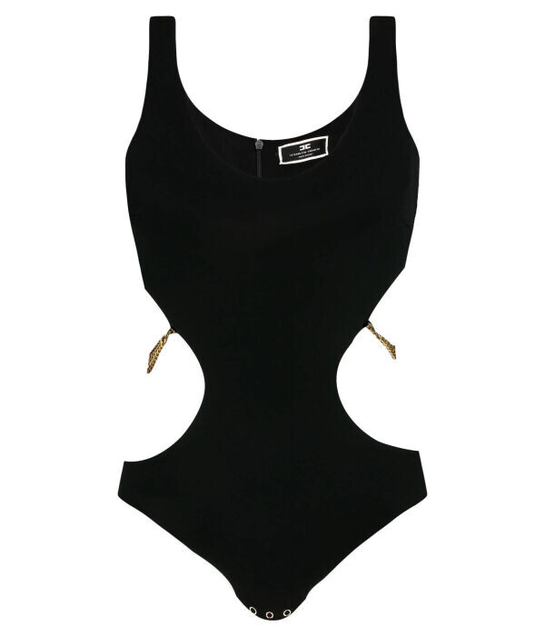 

Боди Elisabetta Franchi Slim Fit, черный
