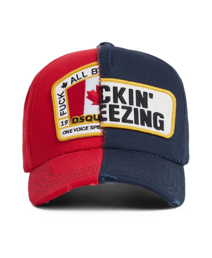 

Бейсболка с красным логотипом Dsquared2, красный