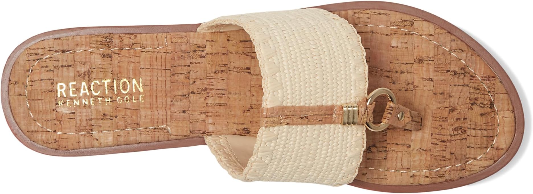 Сандалии Kenneth Cole Reaction Sabriya, цвет Natural Raffia — фото 2