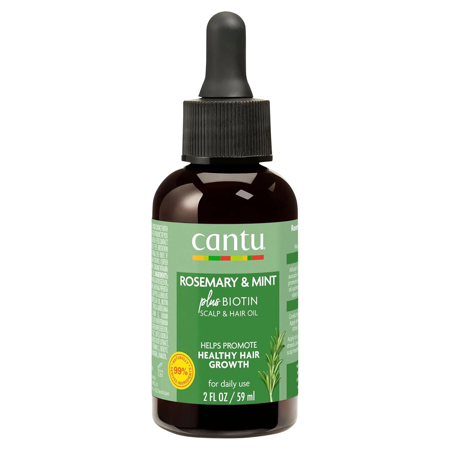 Масло для волос и кожи головы «Rosemary, Mint & Biotin Infused» от CANTU Cantu