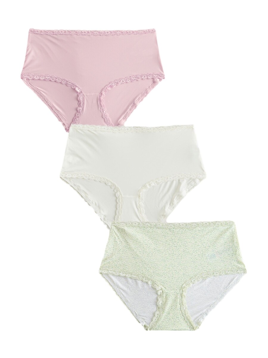 

Трусики Next, цвет Light green/Rose/White